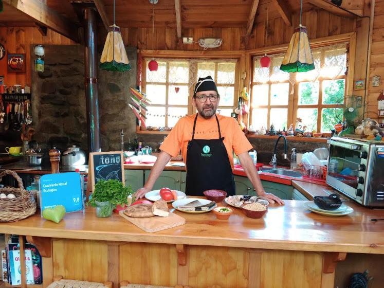 Casaverde Hostal Ecologico Malalcahuello Eksteriør billede